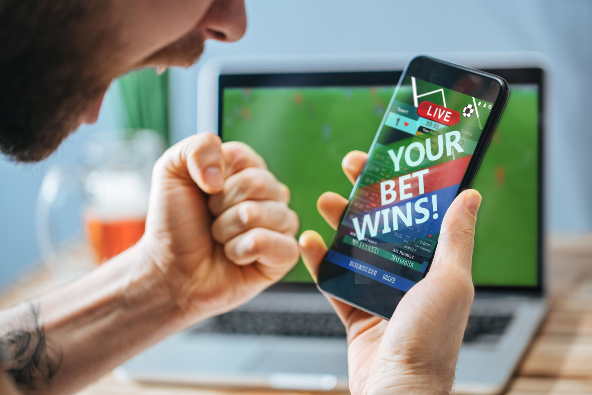 Mobile sports betting